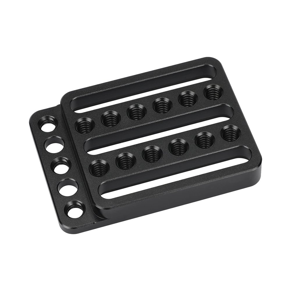 CAMVATE Mini Cheese Plate Extension Plate with 1/4"-20 Mounting Points for DSLR Camera Accessories DIY Configuration - 3032