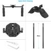 CAMVATE Handheld Shoulder Mount Kit with Sliding Base Plate & Sponge-Covered Handgrip Pair for DSLR Camera - 3029 view 2