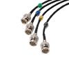 Alvin's Cables Sync Cable for RED Komodo Straight 9 Pin Male to 4 Ports BNC for Timecode in| Timecode Out| Genlock| GPI view 2