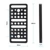 CAMVATE Versatile Cheese Plate Mounting Extension Platform with Multiple 1/4" & 3/8" Thread Holes for DLSR Camera Cage Kit - 3030 view 2