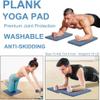 Exercise Knee Pad Cushion, 2 PCS Comfortable Non-slip Yoga Knee Pads Sports Balance Knees Pad Cushion, Extra Padding Yoga Mat Knees Support Pad Yoga Kneeling Pads for Protecting Knee Ankle Elbow Wrist view 3