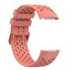 BabyValley Bands Compatible with Fitbit Charge 5 Bands, Replacement Soft Silicone Watch Straps Soft Wristband for Fibit Charge 5 Fitness & Health Tracker Women&Men (Orange pink) view 4