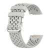 BabyValley Bands Compatible with Fitbit Charge 5 Bands, Replacement Soft Silicone Watch Straps Soft Wristband for Fibit Charge 5 Fitness & Health Tracker Women&Men (Lunar White) view 3