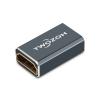 Twozoh 8K HDMI Coupler (1-Pack), HDMI 2.1 Female to Female Adapter, HDMI Female Connector 48 Gbps HDMI Extender Support 8K@60Hz, 4K@144Hz 1080p view 1