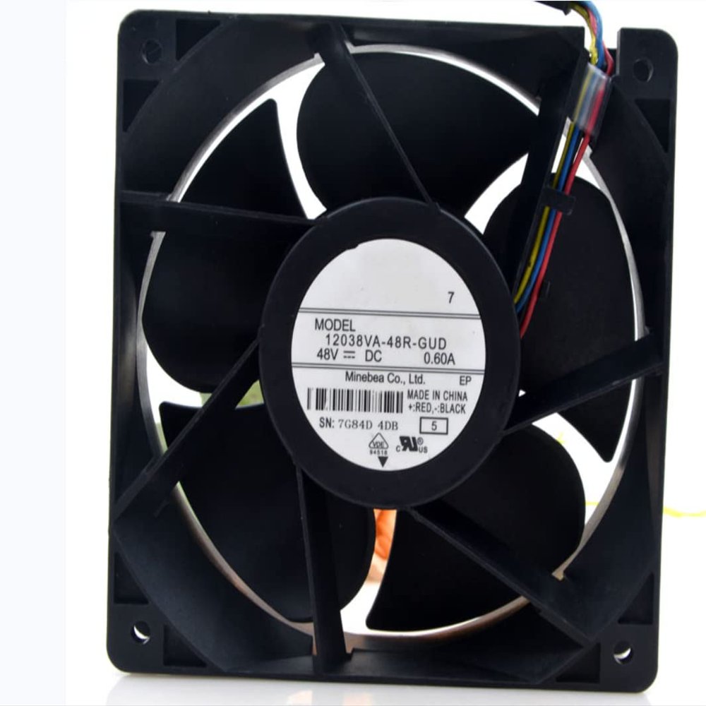 12038VA-48R-GUD 48V 0.6A 12038 Cooling Fan 120x38mm