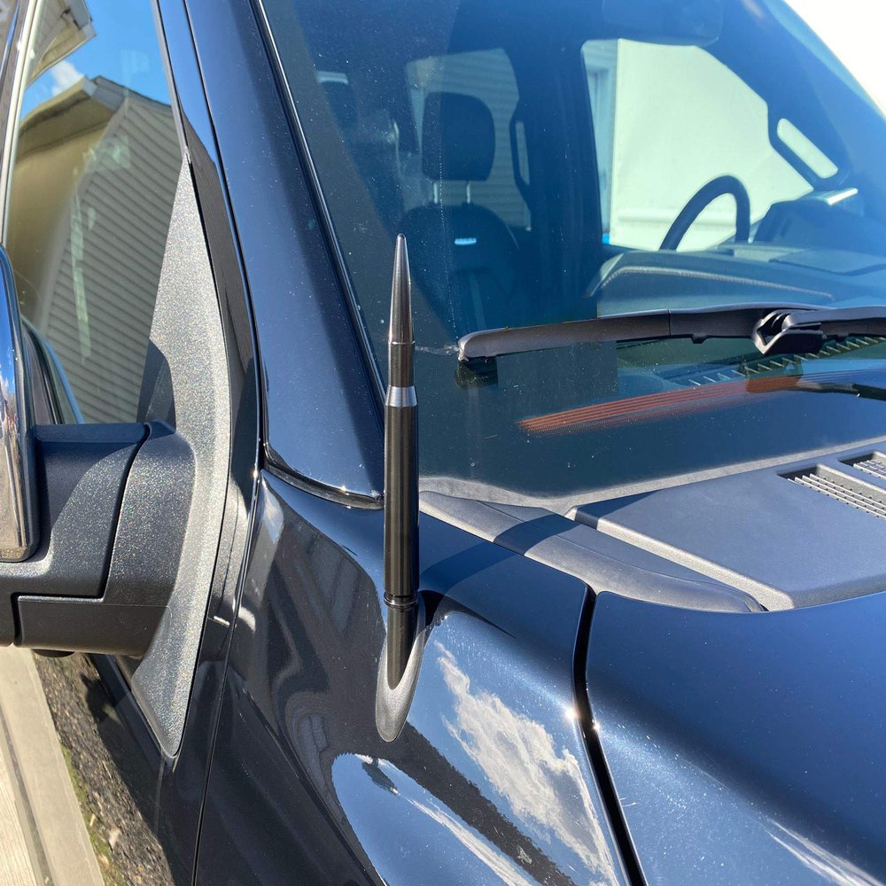Bullet Style 50 Caliber Antenna Mast for Toyota Tacoma 2000-2016