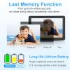 YOOHOO 17.9" Portable DVD Players with Large Screen, 15.6" Swivel HD Screen, 6 Hrs Battery DVD Player Portable with Car Charger, Last Memory, Support USB/SD Card/Sync TV, Region Free, Black view 4