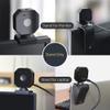 MOKOSE Webcam Stand, Stands Bent 360 Degrees for Mounting on a Monitor or Laptop Mount with 1/4" Thread view 2