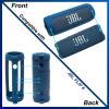 LTGEM Silicone Protective Case for JBL Flip 6 Portable Bluetooth Speaker with Extra Carabiner and Strap- Blue (Case Only) view 2