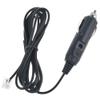 yanw Car Adapter Charger for Beltronics Vector 955 Radar Detector Straight Power Cord view 1