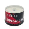 PlexDisc TY Series DVD-R 16X 4.7GB White Inkjet Hub Printable Blank Discs  50 Pack Cake Box (FFP), Writable and Recordable Media for Data, Video, and Audio view 1