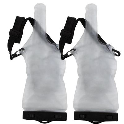 Waterproof Bag for Walkie Talkie Portable Rainproof Two-Way Radios Pouch with Lanyard Interphone Protective Sleeve