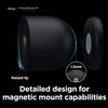 elago Silicone Cover Compatible with Google Nest Cam Outdoor or Indoor (Battery) - Magnetic Mount Cover Included, All Weather Protection, Easy Installation [Black] (NOT Compatible with wired, 2nd gen) view 4