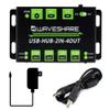 Industrial Grade USB HUB, Extending 4X USB 2.0 Ports, Switchable Dual Hosts @XYGStudy (USB-HUB-2IN-4OUT) view 1