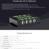 Industrial Grade USB HUB, Extending 4X USB 2.0 Ports, Switchable Dual Hosts @XYGStudy (USB-HUB-2IN-4OUT) view 3