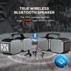 BUGANI Shock Bluetooth Speaker, Portable Bluetooth 5.3, Waterproof, 60W Super Power, Outdoor Speaker, Black(New Model) view 2