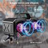 BUGANI Shock Bluetooth Speaker, Portable Bluetooth 5.3, Waterproof, 60W Super Power, Outdoor Speaker, Black(New Model) view 3