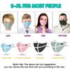 SPRING SEAON Reusable Cloth Face cover, 5Pcs Waterproof with Lanyard Adjustable Straps and Nose Wire Size S-M view 3