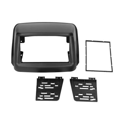 Car Dash Mounting Kits 2Din 7in Radio Fascia DVD Audio Player Navigation Panel Frame, ABS Navigation Fascia Fit