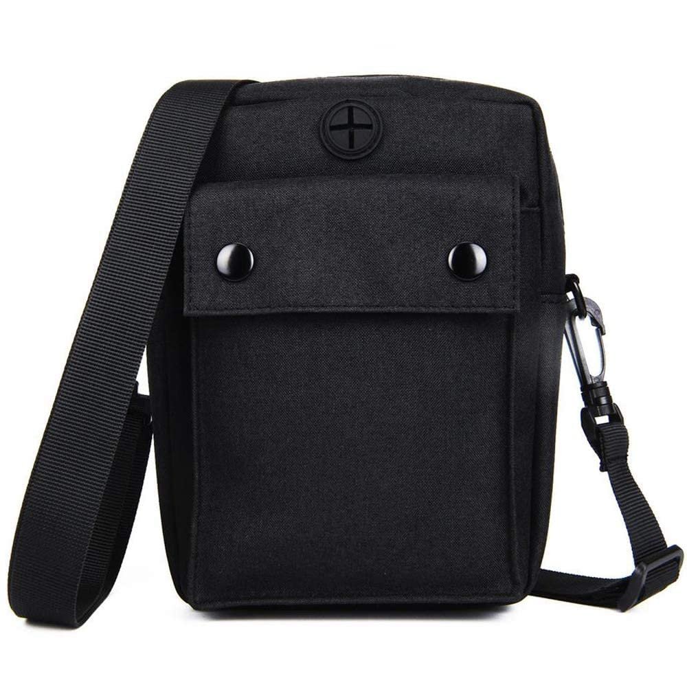 Portable CD Player Bag, Waterproof Portable CD Player Drive Canvas Case Handbag Shoulder Bag with Strap Compatible for 7.9 * 7 * 2 Inch CD Players