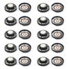 Heyiarbeit 20Pcs DIY Magnetic Speaker 0.25W 8 Ohm 29mm Diameter Round Shape Replacement Loudspeaker view 1