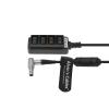 2-Pin to 4 D-Tap Female Breakout-Splitter Power-Cable with Regular for Phantom-Flex4K|ARRI RED DSMC2 Jetpack|RTmotion Sidekick 2Pin Male to 4-Port Dtap 12V Output Avin's Cables view 1