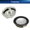 Heyiarbeit 4Pcs DIY Magnetic Speaker 5W 4 Ohm 50mm Diameter Round Shape Replacement Loudspeaker view 3
