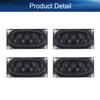 Heyiarbeit 4Pcs 2W 8 Ohm DIY Magnetic Speaker 40 x 20mm (L x W) Rectangle Shape Replacement Loudspeaker view 4