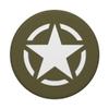 Vintage WW2 - WWII Military Vehicle White Star Broken Circle PopSockets Adhesive PopGrip view 3