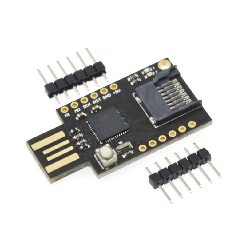 TF MicroSD Micro SD Card Slot Badusb USB Virtual Keyboard ATMEGA32U4 Module R3 Bad USB