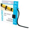 VELCRO Brand VEL-30765-AMS Extra Narrow Straps 1/2 in x 30ft Roll | Cut to Length Reusable Self-Gripping Tape | Organize and Bundle Electric Cords, Ropes, Cable Management Solutions, Wire Ties | Black view 1