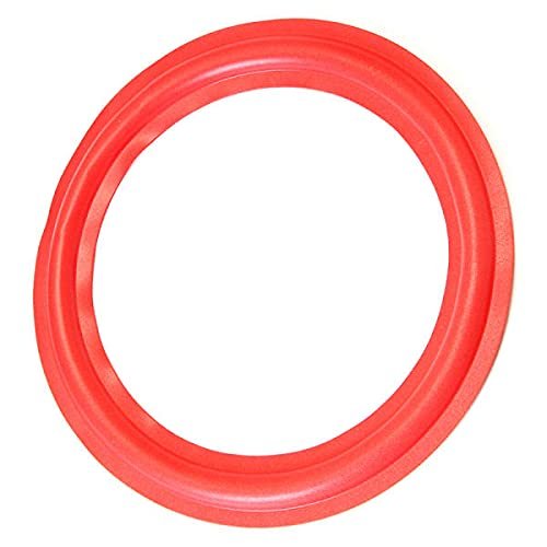 BAOZILAN 5 Inch Speaker Foam Edge Basso Subwoofer Woofer Surround Circle Repair Parts Red