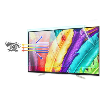 Anti Blue Light Screen Protector for 43~75 Inches TV - Matte Anti-Glare, Anti-Scratch Film, Support Custom Size / 65in 56.69inx31.85in