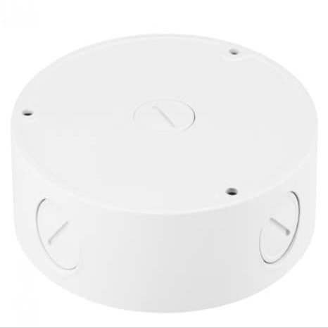 HANWHA TECHWIN SBV-136BW Waterproof Back Box with knockouts for Dome Camera, Bracket, White.