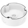 HANWHA TECHWIN SBV-136BW Waterproof Back Box with knockouts for Dome Camera, Bracket, White. view 2