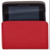 (RED/VERTICAL1) Classic Carry Pouch case with Belt Clip for Dexcom G6 Mobile CGM Receiver view 2