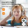 RUIZU 64GB MP3 Player for Kids, Cute Panda Portable Music Player MP3, Child MP3 Player with Bluetooth 5.3, Speaker, FM Radio, Voice Recorder, Alarm Clock, Stopwatch, Pedometer, Support up to 128GB view 2