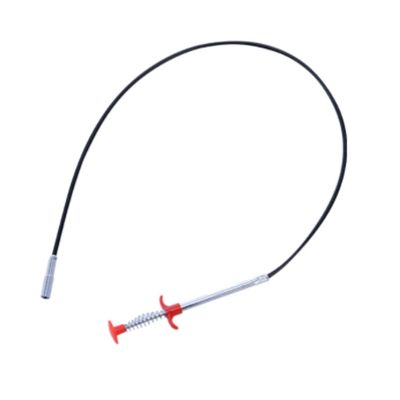 FHYTGBS Spring Pipe Dredging Tool -60-250 Cm Drain Dredger Clog Tool for Kitchen Sink Sewer Cleaning Hook Tool (Color : 60cm -23inch)