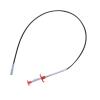 FHYTGBS Spring Pipe Dredging Tool -60-250 Cm Drain Dredger Clog Tool for Kitchen Sink Sewer Cleaning Hook Tool (Color : 60cm -23inch) view 1
