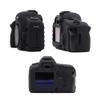 Soft Silicone Black Camera Case Armor Skin Body Cover Protector for Canon EOS 5D Mark II Digital Camera, Black, Camera Case view 2