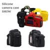 Camera Case Soft Silicone Yellow Armor Skin Body Cover Protector for Canon EOS 5D Mark II Digital Camera, Yellow, Camera Case view 3