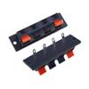 2pcs 2/4/6 Way Spring Speaker Terminal Clip Push Release Connector Audio Cable Terminals Strip Block (WP4-7-4P) view 1