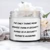 The Only Thing More Badass Than a Security Guard Is a Security Guard's Husband. Candle, Husband, Useful Gifts For Husband view 1