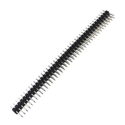 10PCS Double Row 240Pin Breakable Pin Header 2.54mm Male Straight Pin Header Connector (Black)