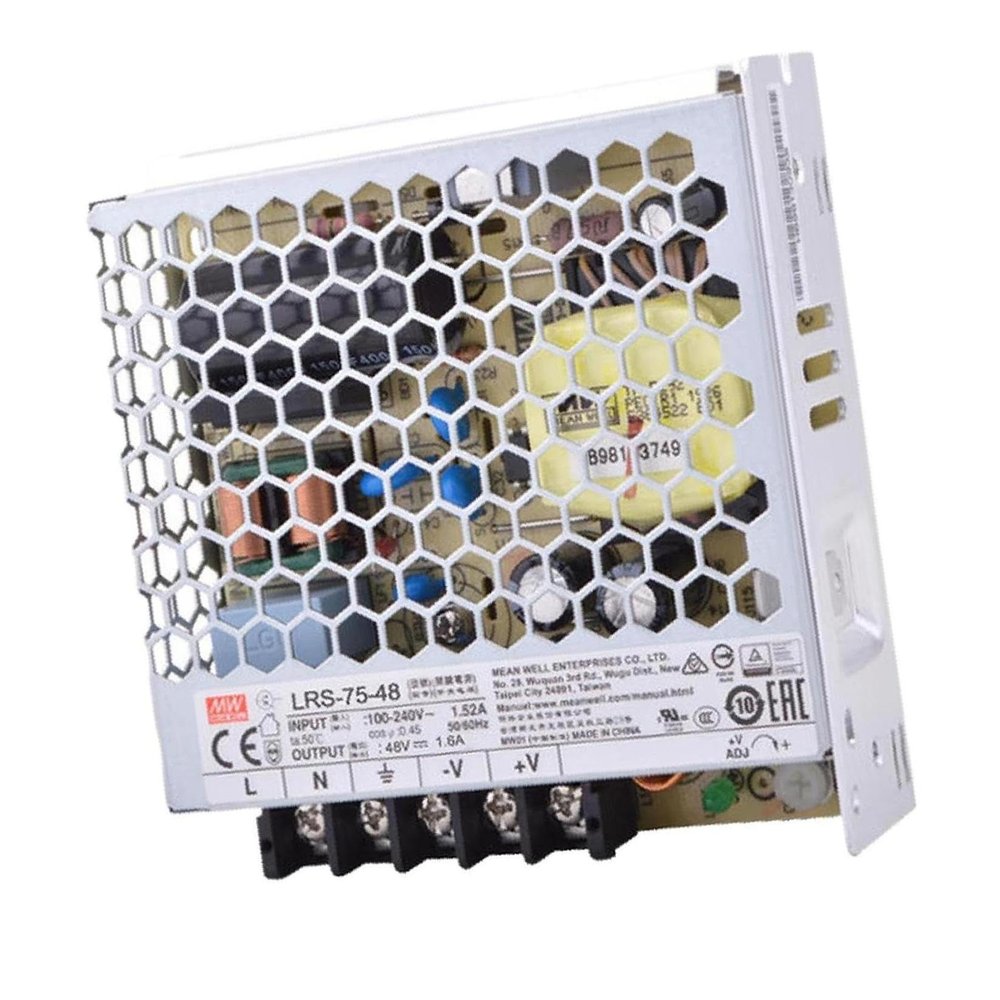 MW Enclosed Type LRS-75W-12/15/24/36/48/5V Non-PFC LRS Series 75W Single Output Switching Power Supply (LRS-75-48)