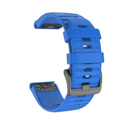 KFAA New 20 22 26mm Silicone Sport Silicone Watchband Strap for Garmin Fenix 5X 6X Pro 5 6 5s Plus 6s 3 3HR Watch Easyfit Wrist Band (Color : Velvet, Size : 20mm Fenix 5S 6S Pro)