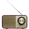 BentMax FM Radio with Bluetooth Retro Bluetooth Speaker Vintage Radio with SD/USB Memory Music Player Function, Wireless Streaming from Smartphone, Up to 10 Hours Playback (Walnut) view 1
