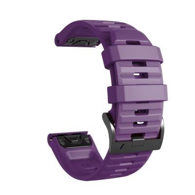 KFAA for Garmin Fenix 6S 5S Watchband 20mm Bracelet for Fenix 6s Pro 5s Plus Rose Gold Buckle Silicone Quick Replacement Wrist Straps (Color : J, Size : 26mm)