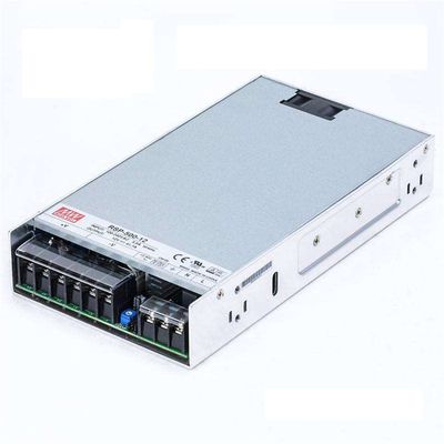 MW Enclosed Type RSP-500W-12/15/24/27/3.3/4/48/5V PFC RSP Series 500W Single Output with PFC Function Power Supply (RSP-500-12)