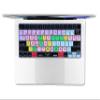 XSKN Final Cut Pro Shortcut US Layout Silicone Keyboard Cover Skin for 2021 Released MacBook 14 inch A2442 16 A2485 with ( M1 / Max chip ) Liquid Retina XDR Display Touch ID K-396 view 2